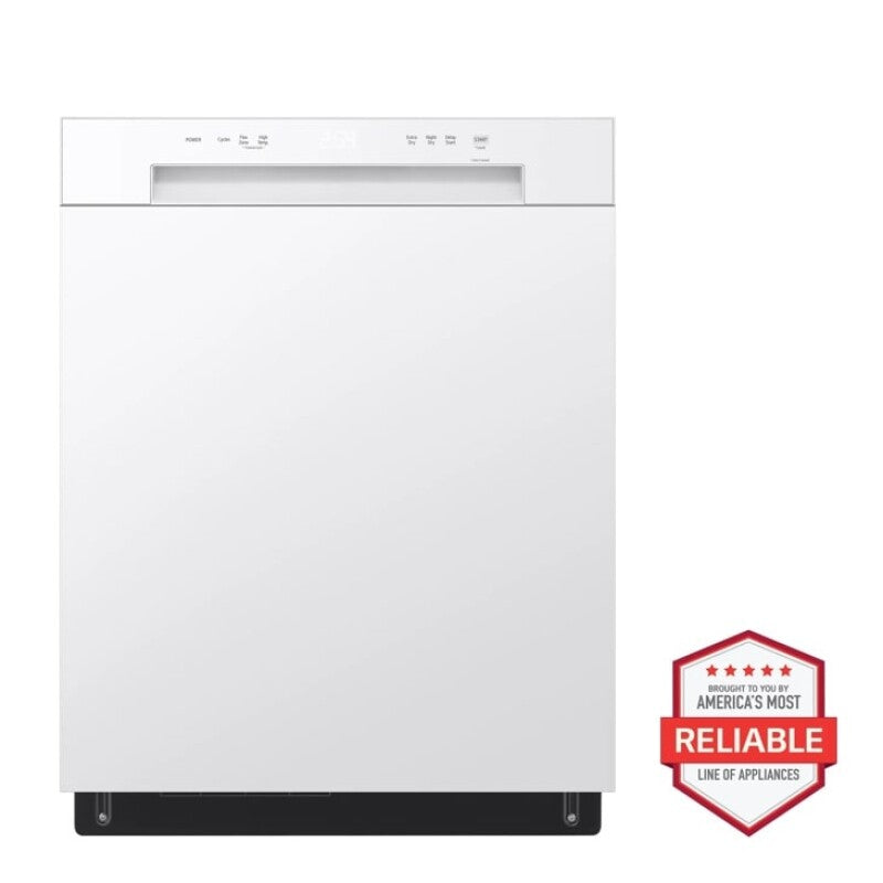 LG  24 Inch Front Control Dishwasher With Lodecibel Operation And Dynamic Dry™ - White (LDFC2423W)