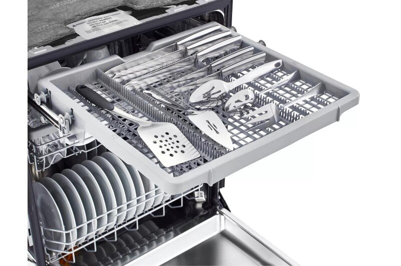 LG  24 Inch Front Control Dishwasher With Quadwash™ And 3rd Rack - White (LDFN4542W)