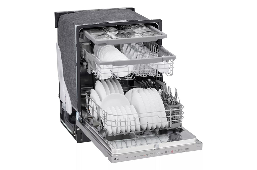 LG 24-inch Wide Top Control Dishwasher in PrintProof™ Stainless Steel - LDPH5554S