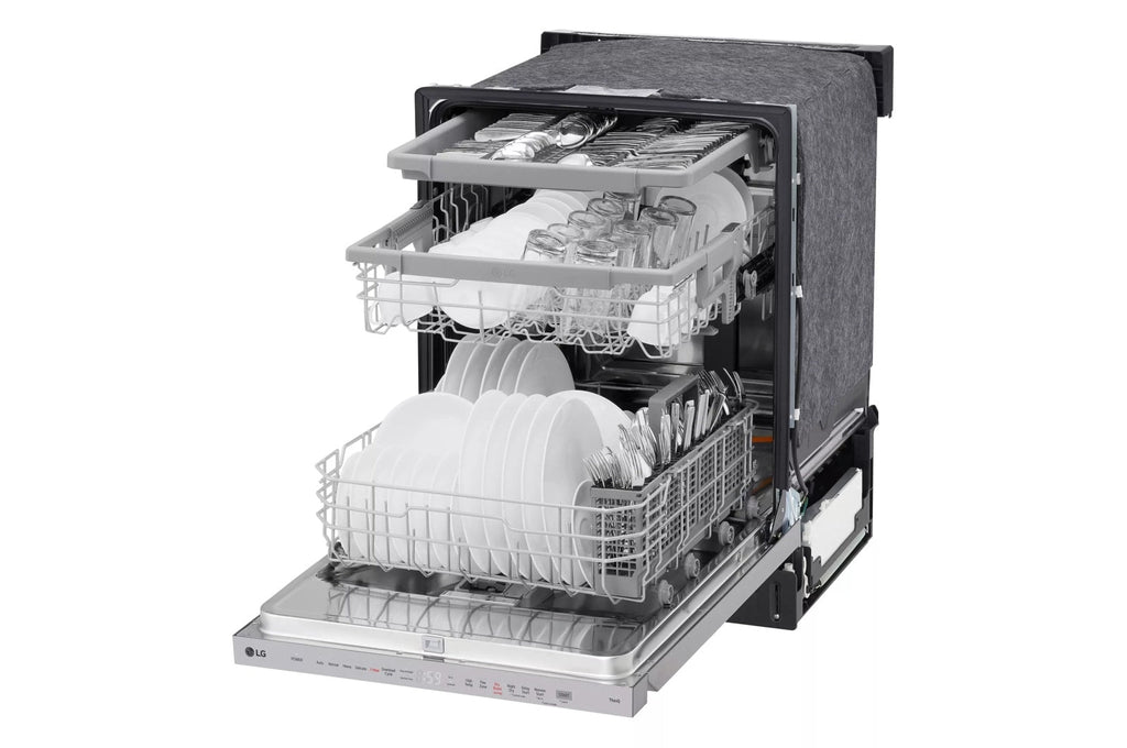 LG 24-inch Wide Top Control Dishwasher in PrintProof™ Stainless Steel - LDPH5554S