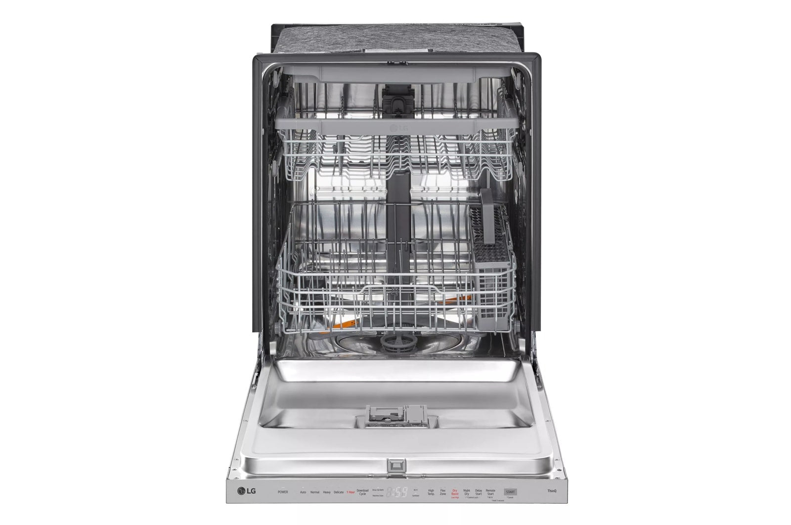 LG 24-inch Wide Top Control Dishwasher in PrintProof™ Stainless Steel - LDPH5554S