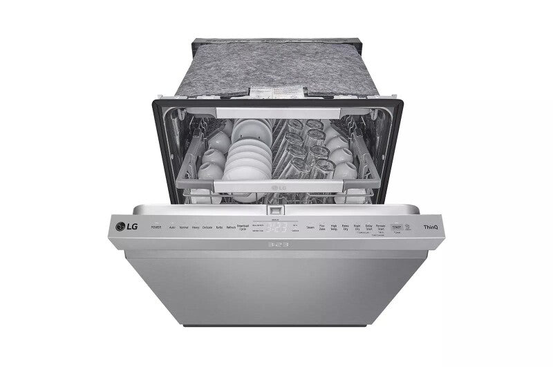 LG  24 Inch Smart Top Control Dishwasher With Quadwash® Pro, Truesteam® And Dynamic Dry® - Print Proof Stainless Steel (LDPS6762S)