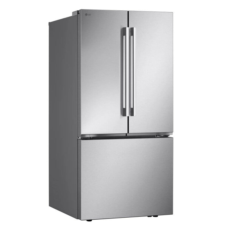 LG  25 Cu. Ft. 3-door French Door Refrigerator With Hybrid Handle Design - Stainless Steel (LF25H6200S)