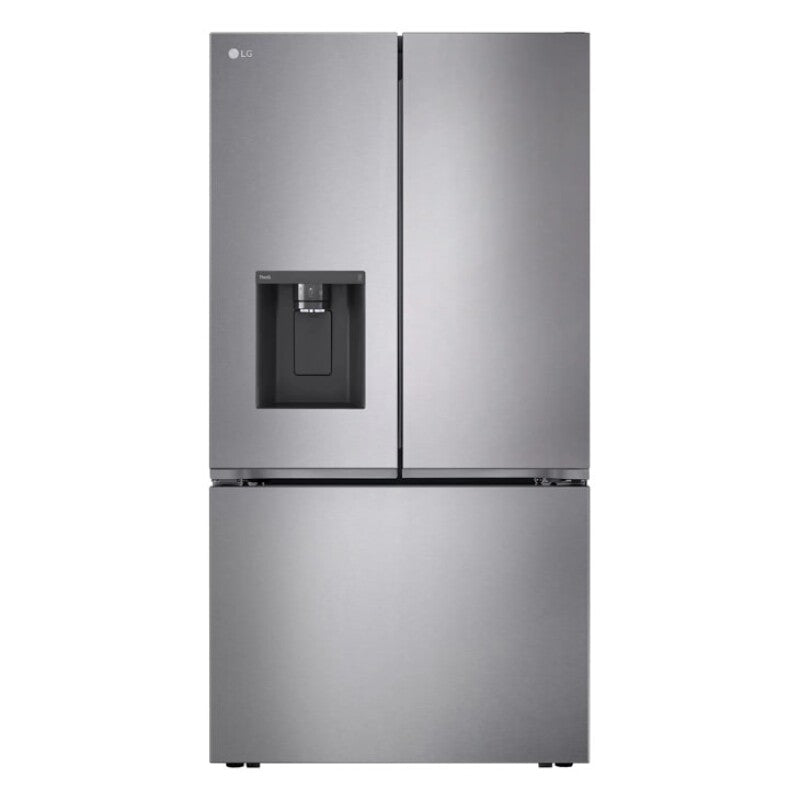 LG  26 Cu. Ft. Counter Depth Max 3-door French Door Refrigerator With Ice And Water Dispenser - Stainless Look (LF26C6230V)