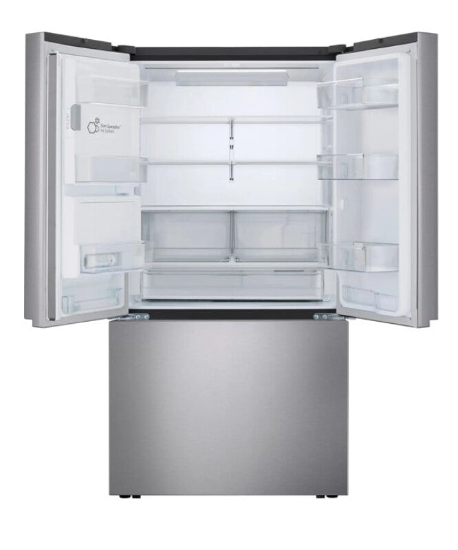 LG  26 Cu. Ft. Counter Depth Max 3-door French Door Refrigerator With Ice And Water Dispenser - Stainless Look (LF26C6230V)