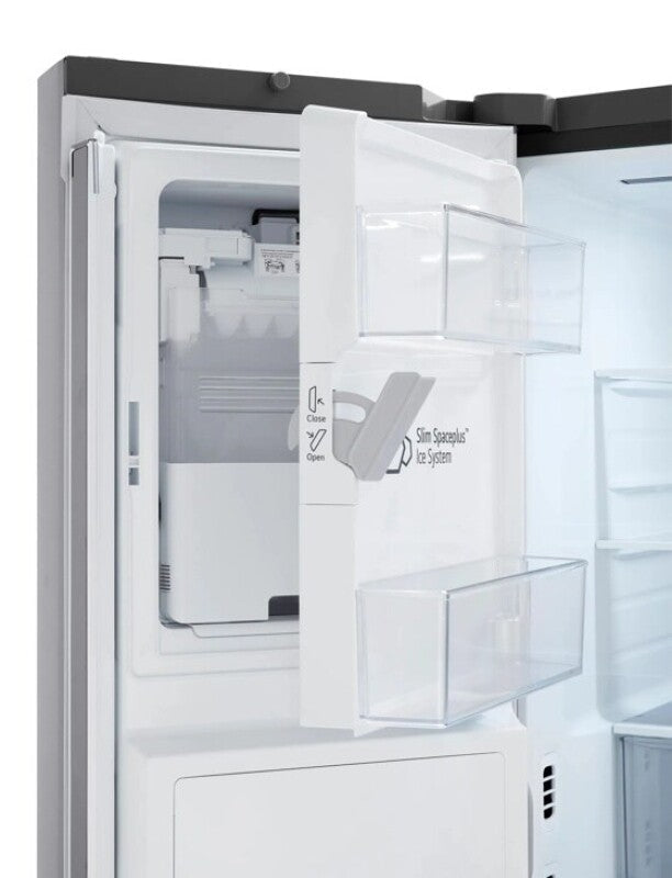 LG  26 Cu. Ft. Counter Depth Max 3-door French Door Refrigerator With Ice And Water Dispenser - Stainless Look (LF26C6230V)