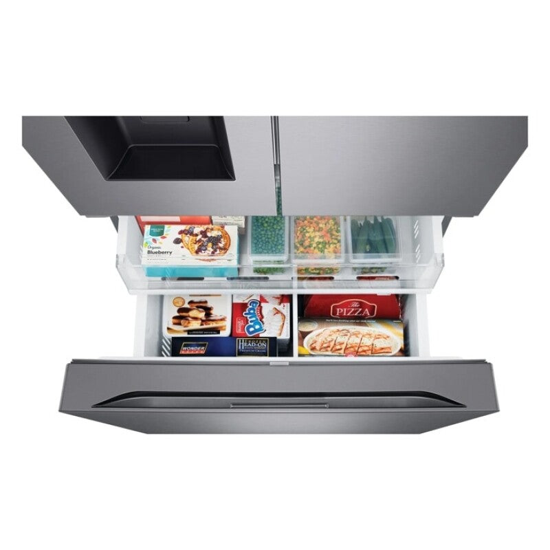 LG  26 Cu. Ft. Counter Depth Max 3-door French Door Refrigerator With Ice And Water Dispenser - Stainless Look (LF26C6230V)