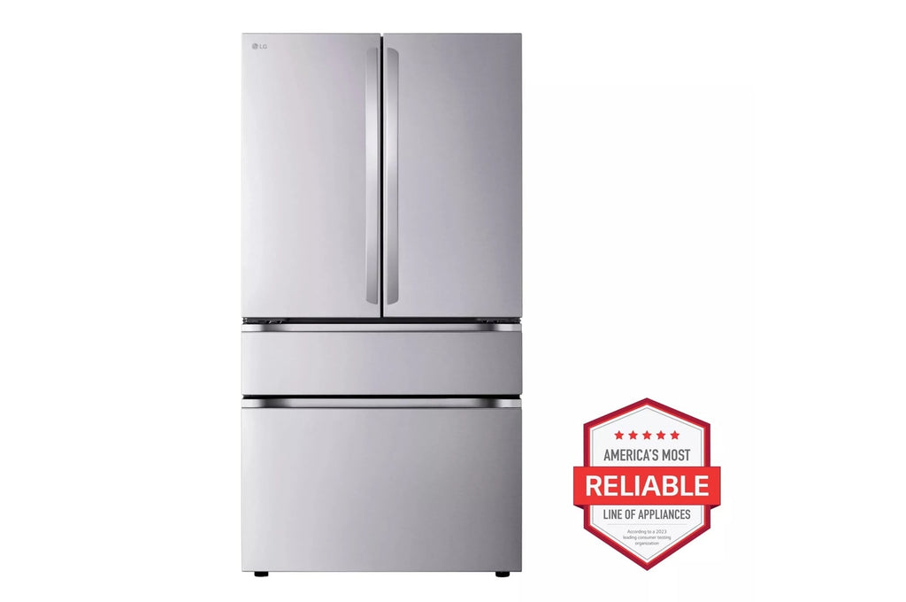 LG 30 cu. ft. Smart Standard-Depth MAX™ 4-Door French Door Refrigerator with Full-Convert Drawer™