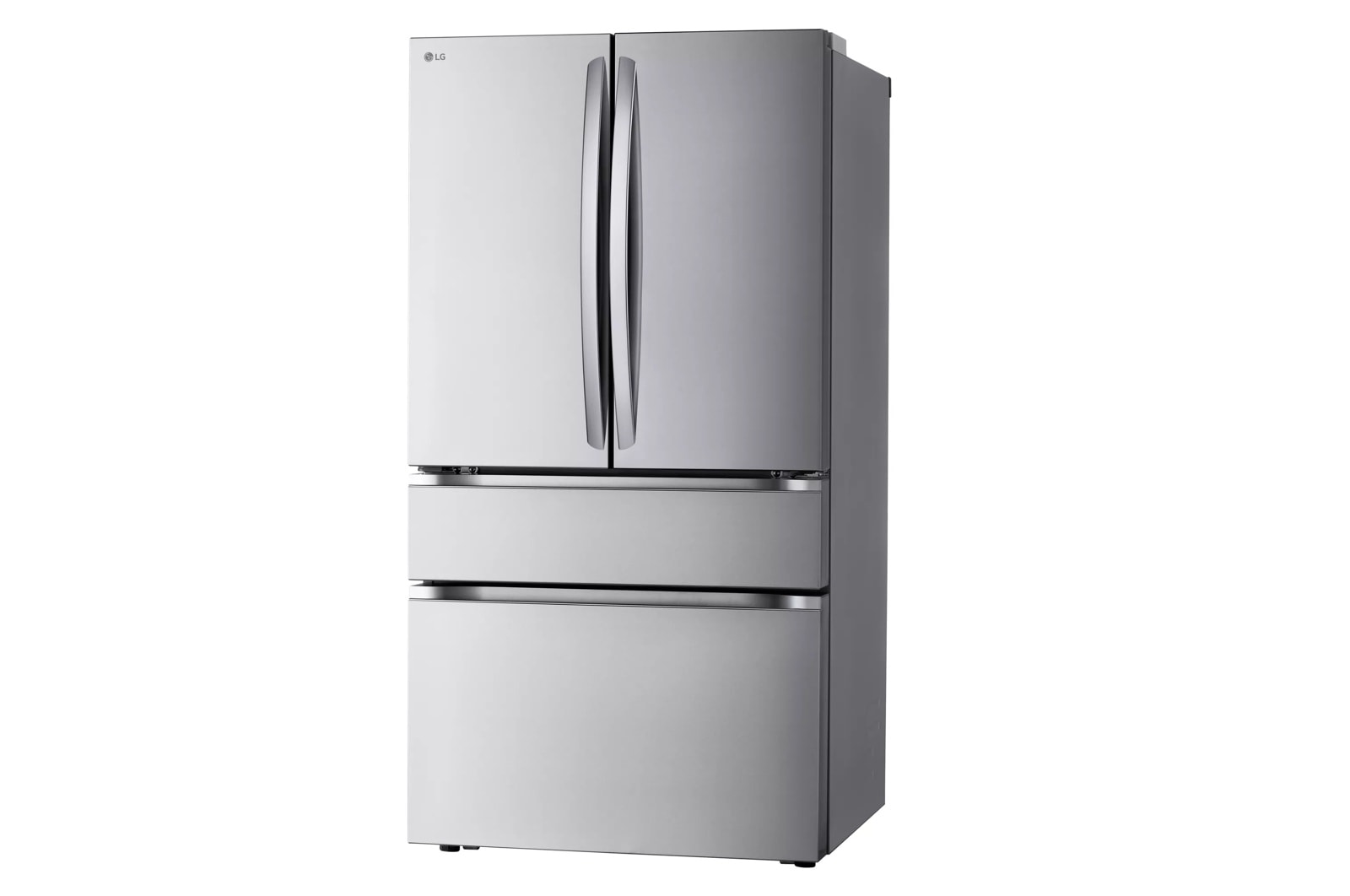 LG 30 cu. ft. Smart Standard-Depth MAX™ 4-Door French Door Refrigerator with Full-Convert Drawer™