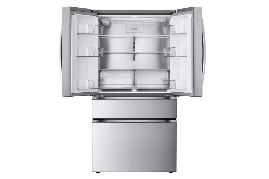 LG 30 cu. ft. Smart Standard-Depth MAX™ 4-Door French Door Refrigerator with Full-Convert Drawer™