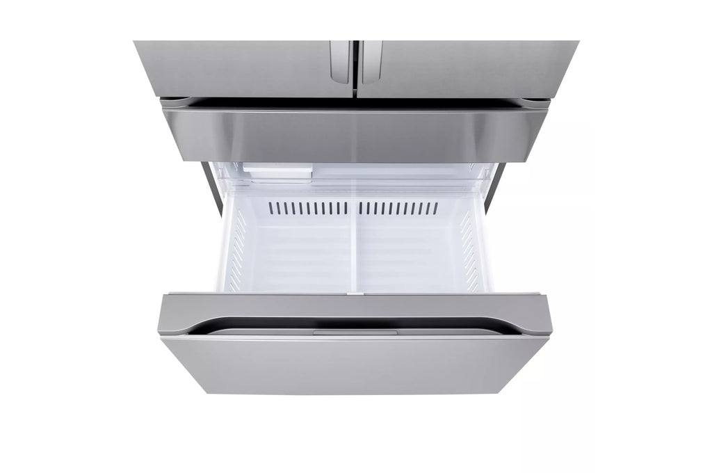 LG 30 cu. ft. Smart Standard-Depth MAX™ 4-Door French Door Refrigerator with Full-Convert Drawer™