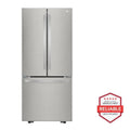 LG  22 Cu. Ft. 30 Inch Wide French Door Refrigerator - Stainless Steel - Stainless Steel (LFCS22520S)