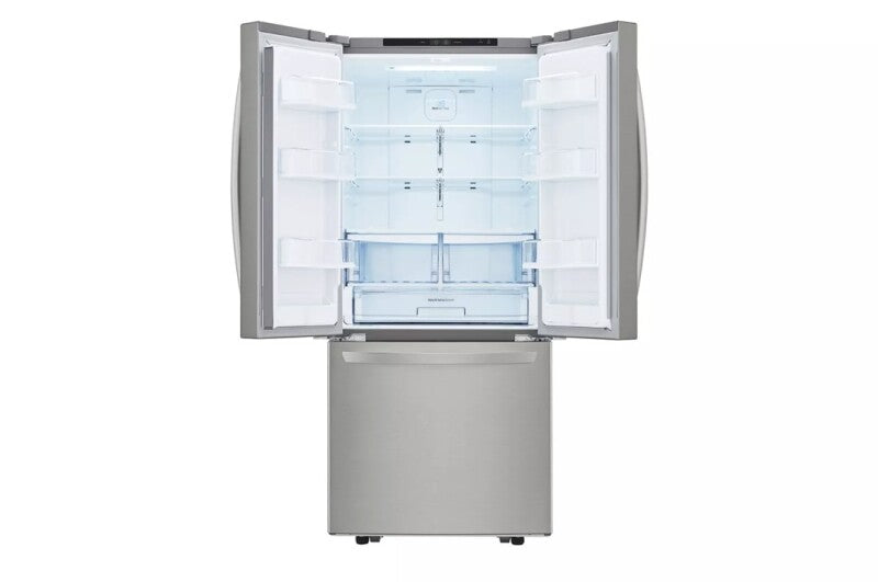 LG  22 Cu. Ft. 30 Inch Wide French Door Refrigerator - Stainless Steel - Stainless Steel (LFCS22520S)