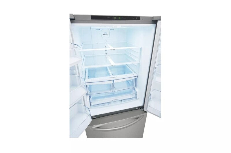 LG  22 Cu. Ft. 30 Inch Wide French Door Refrigerator - Stainless Steel - Stainless Steel (LFCS22520S)