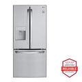 LG  22 Cu. Ft. French Door Refrigerator - Stainless Steel (LFDS22520S)
