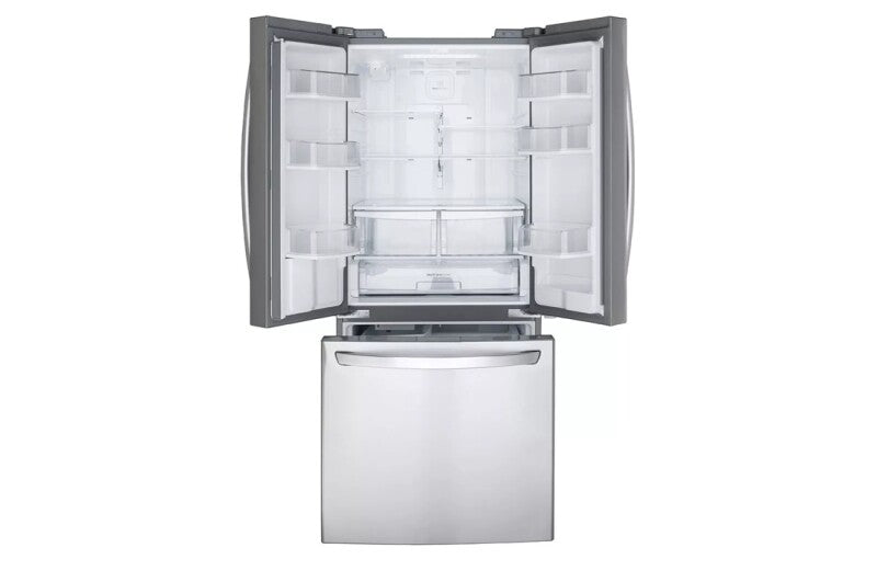 LG  22 Cu. Ft. French Door Refrigerator - Stainless Steel (LFDS22520S)