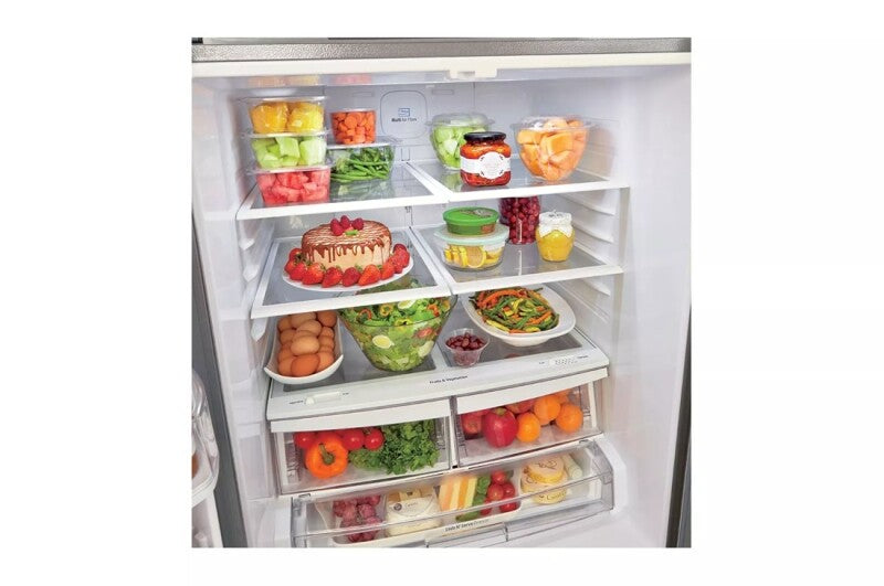 LG  22 Cu. Ft. French Door Refrigerator - Stainless Steel (LFDS22520S)