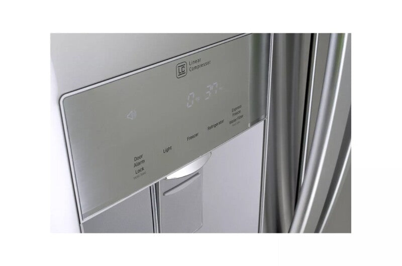 LG  22 Cu. Ft. French Door Refrigerator - Stainless Steel (LFDS22520S)