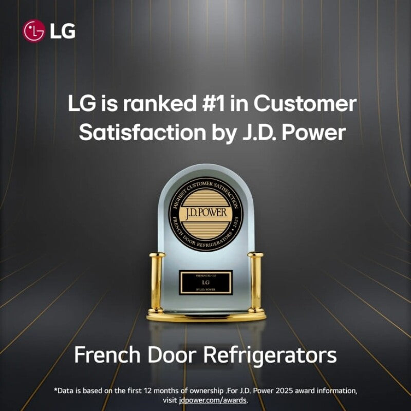 LG  28 Cu. Ft. 4-door French Door, Standard Depth, Ice & Water, Double Freezer, Stainless Steel - Stainless Steel (LMXS28626S)