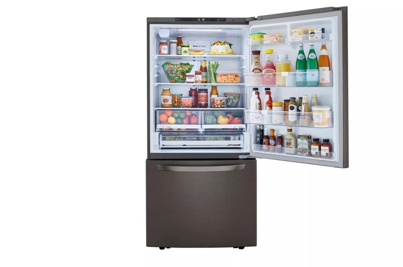 LG  26 Cu. Ft. Bottom Freezer Refrigerator - PrintProof Stainless Steel (LRDCS2603D)