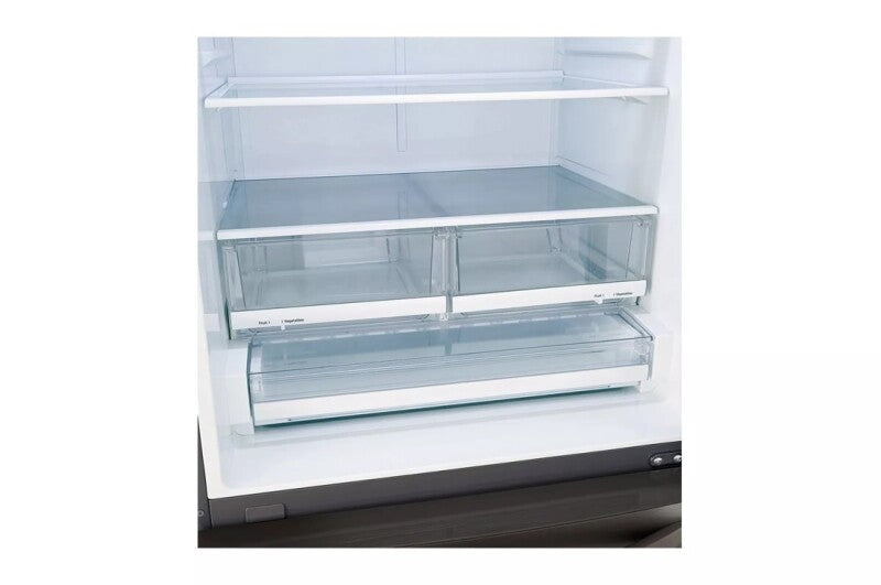 LG  26 Cu. Ft. Bottom Freezer Refrigerator - PrintProof Stainless Steel (LRDCS2603D)