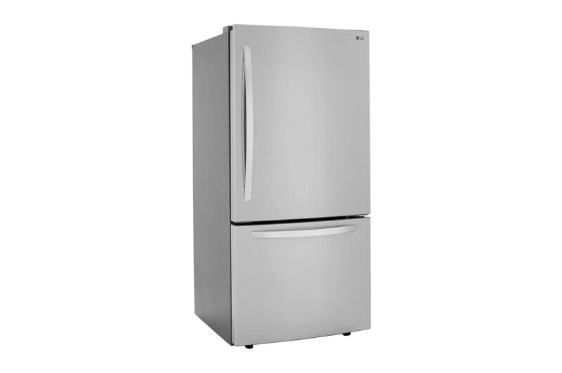 LG  26 Cu. Ft. 33 Inch Wide Bottom Freezer Refrigerator - Stainless Steel - Stainless Steel (LRDCS2603S)