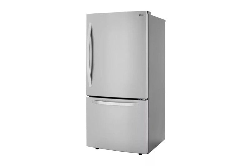 LG  26 Cu. Ft. 33 Inch Wide Bottom Freezer Refrigerator - Stainless Steel - Stainless Steel (LRDCS2603S)