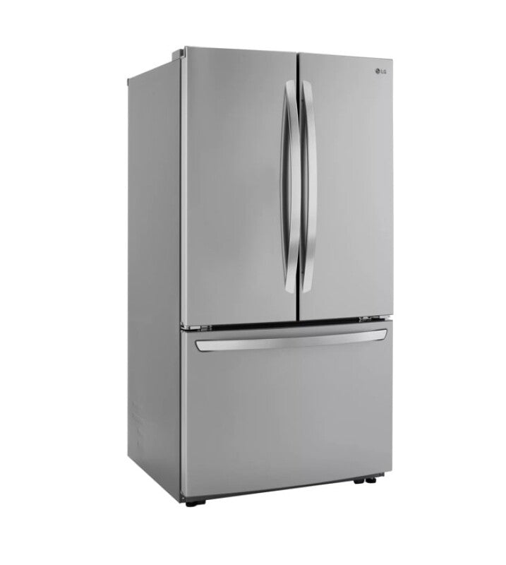 LG  23 Cu. Ft. French Door, Counter-depth, Non Dispense Refrigerator - Print Proof Stainless Steel (LRFCC23D6S)