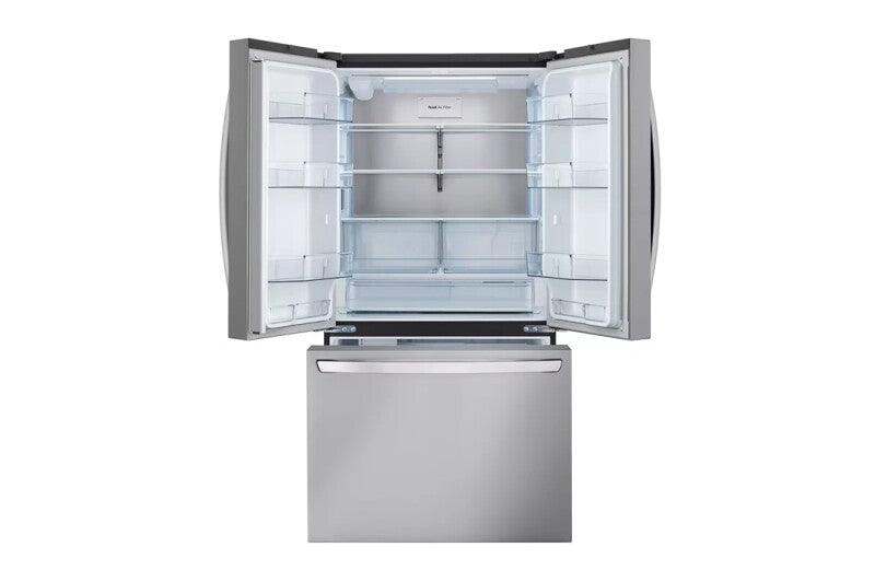 LG  27 Cu. Ft. Smart Counter-depth Max™ French Door Refrigerator - Stainless Steel (LRFLC2706S)