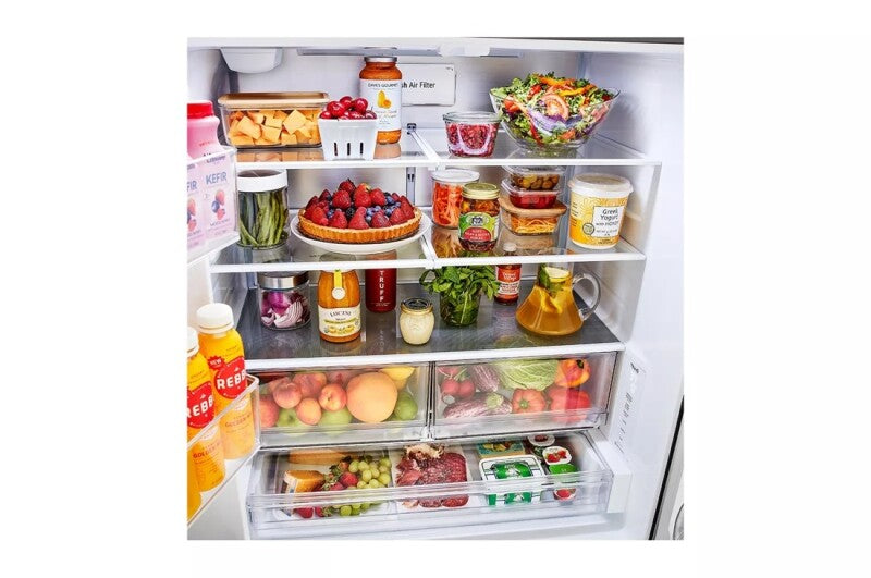 LG  27 Cu. Ft. Smart Counter-depth Max™ French Door Refrigerator - Stainless Steel (LRFLC2706S)