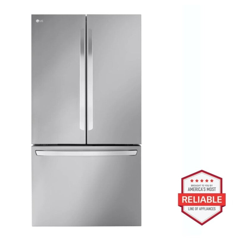 LG  27 Cu. Ft. Smart Counter-depth Max™ French Door Refrigerator - Stainless Steel (LRFLC2706S)
