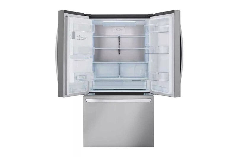 LG  26 Cu. Ft. Smart Counter-depth Max™ Refrigerator With Dual Ice Makers - Stainless Steel (LRFXC2606S)