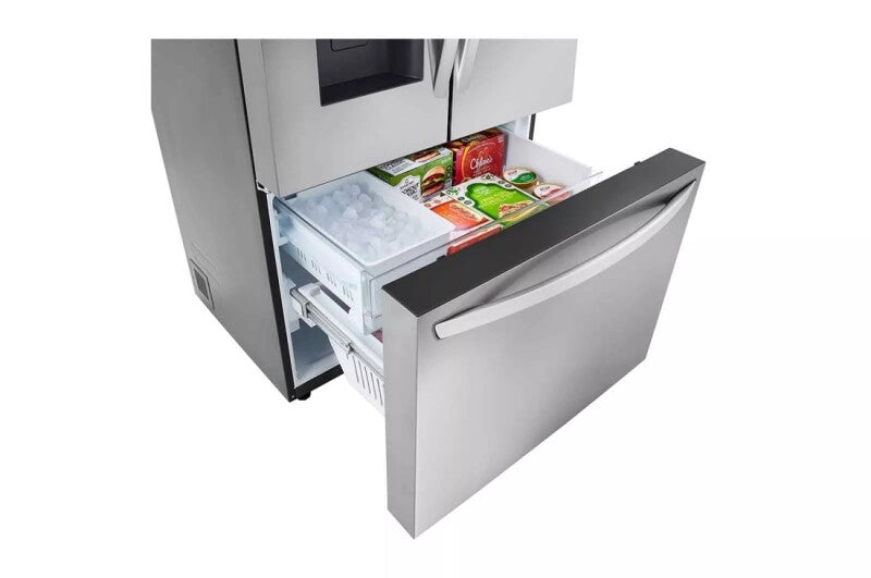 LG  26 Cu. Ft. Smart Counter-depth Max™ Refrigerator With Dual Ice Makers - Stainless Steel (LRFXC2606S)