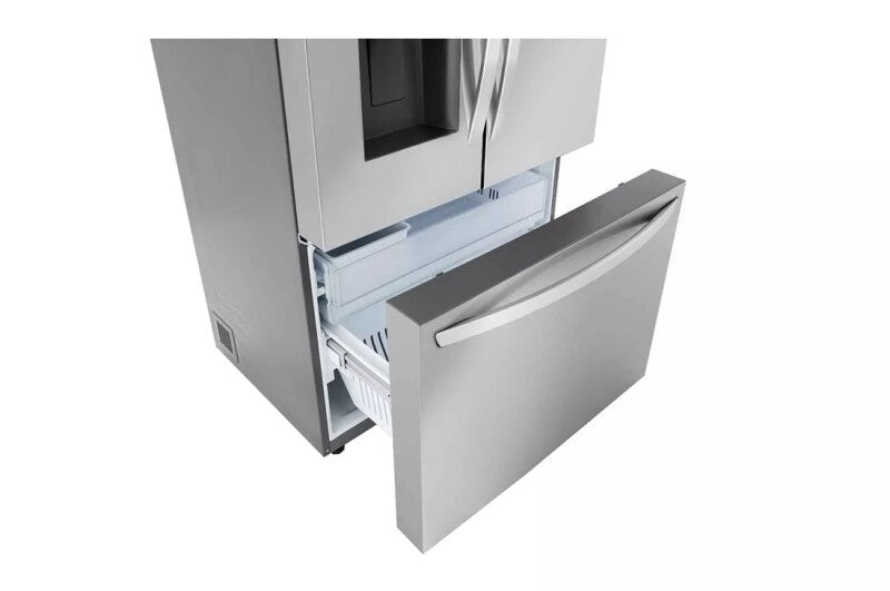 LG  26 Cu. Ft. Smart Counter-depth Max™ Refrigerator With Dual Ice Makers - Stainless Steel (LRFXC2606S)