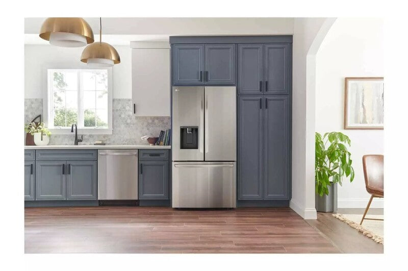 LG  26 Cu. Ft. Smart Counter-depth Max™ Refrigerator With Dual Ice Makers - Stainless Steel (LRFXC2606S)