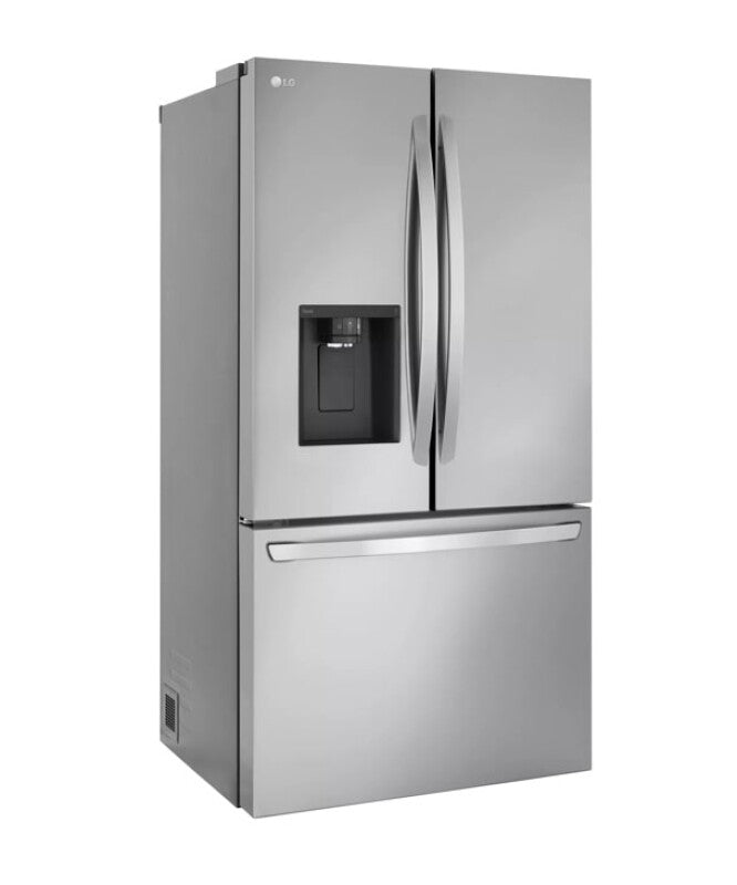 LG  31 Cu. Ft. Smart Standard-depth Max™ French Door Refrigerator With Dual Ice - Stainless Steel (LRFXS3106S)