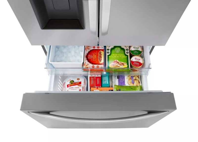 LG  31 Cu. Ft. Smart Standard-depth Max™ French Door Refrigerator With Dual Ice - Stainless Steel (LRFXS3106S)