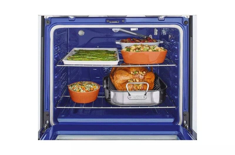 LG  5.8 Cu. Ft. Smart Wi-fi Enabled Fan Convection Gas Range With Air Fry & Easyclean® - Stainless Steel (LRGL5823S)