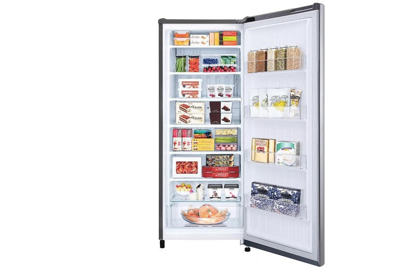 LG  5.8 Cu. Ft. Single Door Freezer - Stainless Look (LROFC0605V)