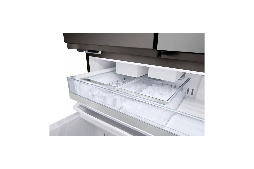 LG 31 cu. ft. Smart Standard-Depth MAX™ French Door Refrigerator with Four Types of Ice and Mirror InstaView®