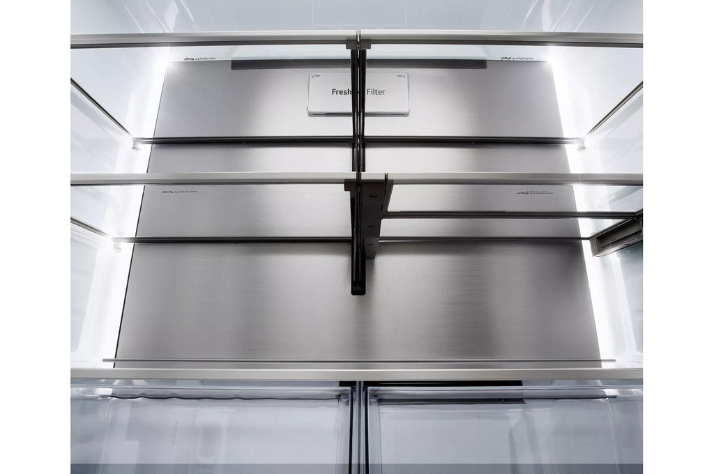 LG 31 cu. ft. Smart Standard-Depth MAX™ French Door Refrigerator with Four Types of Ice and Mirror InstaView®
