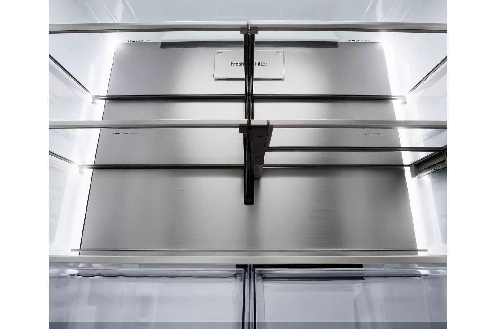 LG 31 cu. ft. Smart Standard-Depth MAX™ French Door Refrigerator with Four Types of Ice and Mirror InstaView®