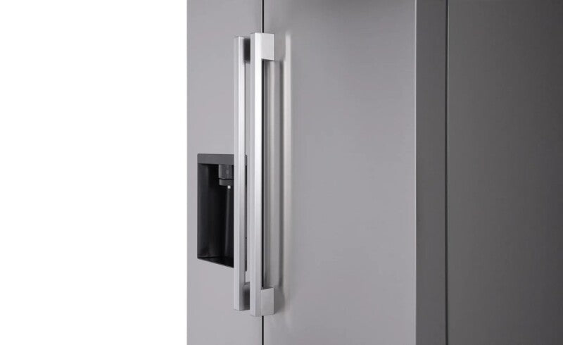 LG  27 Cu. Ft. Standard-depth, Side-by-side Refrigerator, With Ice And Water And Bar Handle Design - PrintProof Stainless Steel (LS27T3230S)