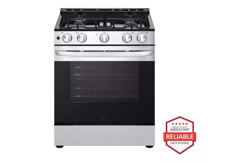 LG  5.8 Cu. Ft. Gas Slide-in Range With Easyclean® - Stainless Steel (LSGL5830S)