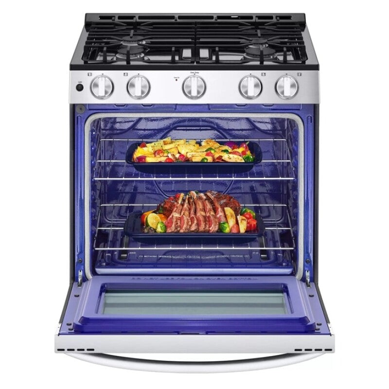 LG  5.8 Cu. Ft. Gas Slide-in Range With Easyclean® - Stainless Steel (LSGL5830S)