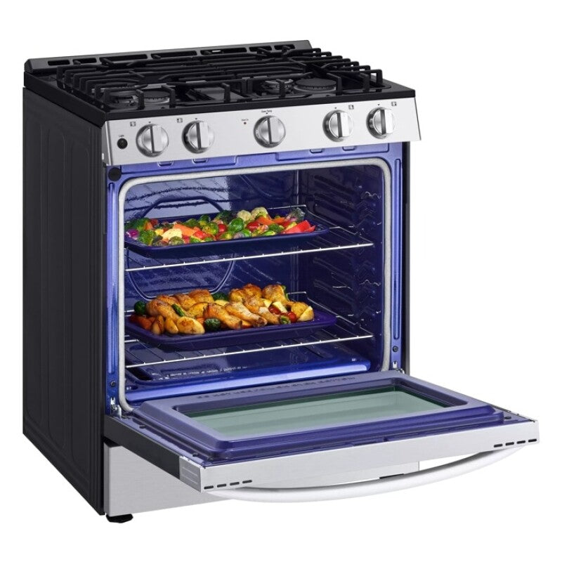LG  5.8 Cu. Ft. Gas Slide-in Range With Easyclean® - Stainless Steel (LSGL5830S)