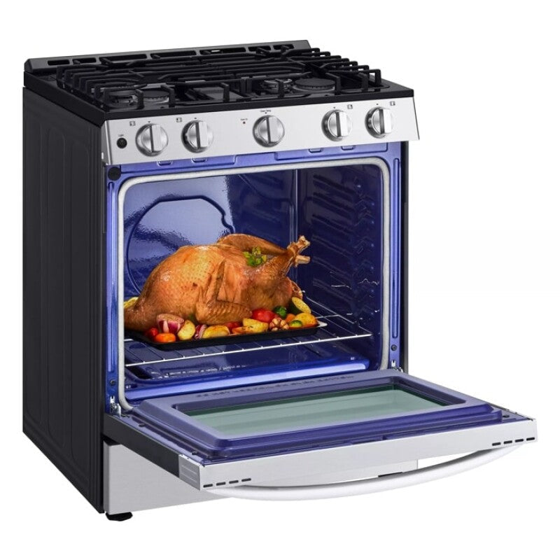 LG  5.8 Cu. Ft. Gas Slide-in Range With Easyclean® - Stainless Steel (LSGL5830S)