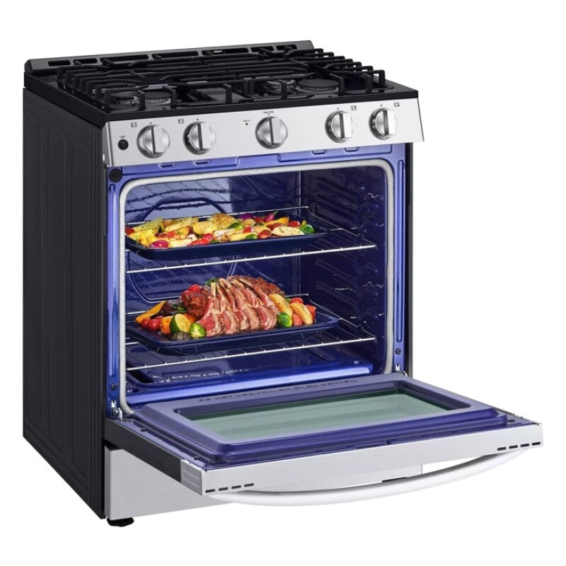 LG  5.8 Cu. Ft. Gas Slide-in Range With Easyclean® - Stainless Steel (LSGL5830S)