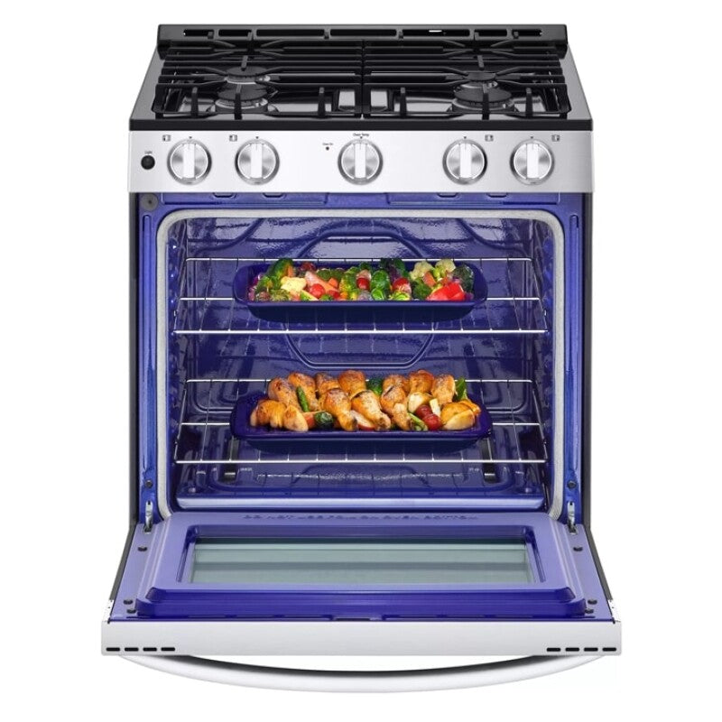LG  5.8 Cu. Ft. Gas Slide-in Range With Easyclean® - Stainless Steel (LSGL5830S)