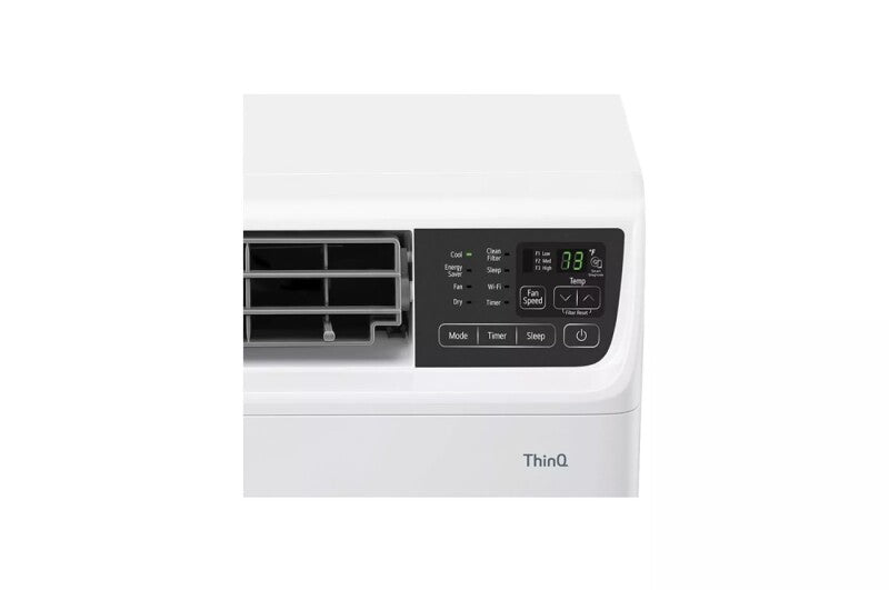 LG  12,000 Btu Dual Inverter Smart Wi-fi Enabled Window Air Conditioner | Cools Up To 550 Sq. Ft. - White (LW1222IVSM)